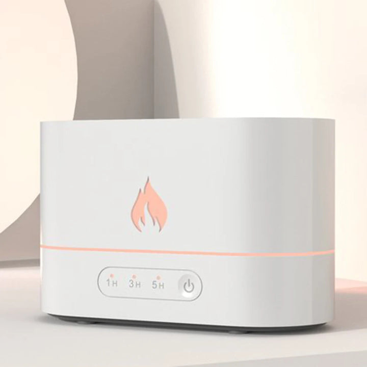 Transform Your Home with the Flame Air Humidifier and Essential Oil Aroma Diffuser - Perfect for Aromatherapy and Relaxation