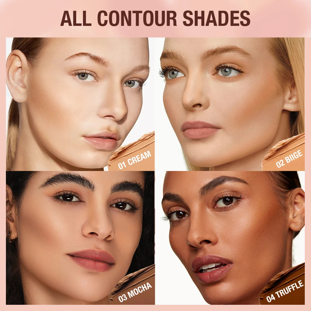 O.TWO.O Cream Contour Stick - Long-lasting & Lightweight