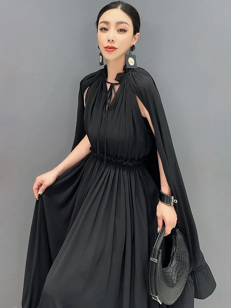 Upgrade Your Wardrobe with SHENGPALAE Chiffon Dress