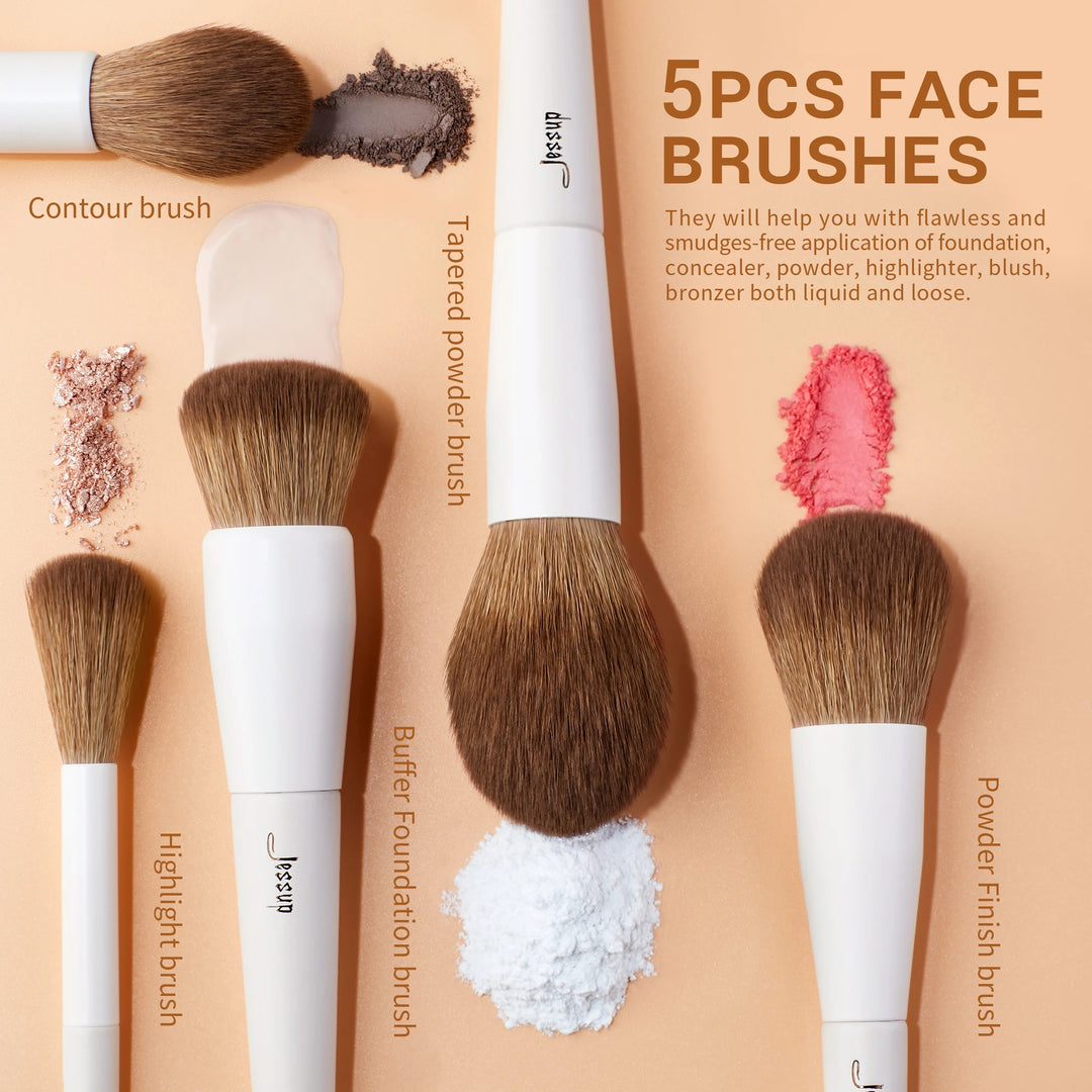 Upgrade Your Makeup Game with Jessup's 14pc Brush Set - Free Shipping!