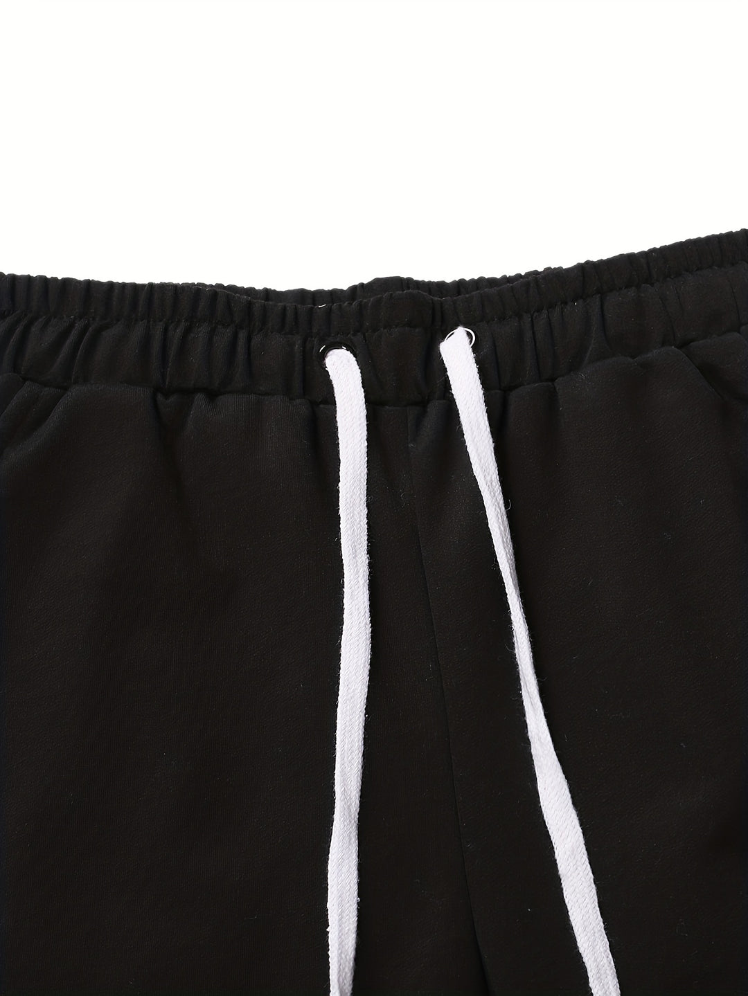 Chic Side-Striped Joggers, Men's Casual Waist Drawstring Sports Pants Sweatpants