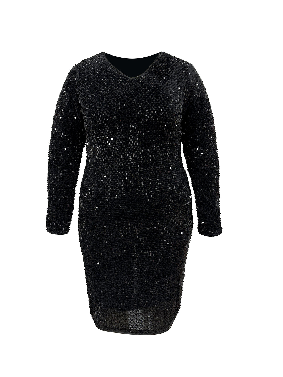 Stunning Plus Size Sequin Bridesmaid Dress for Formal Occasions