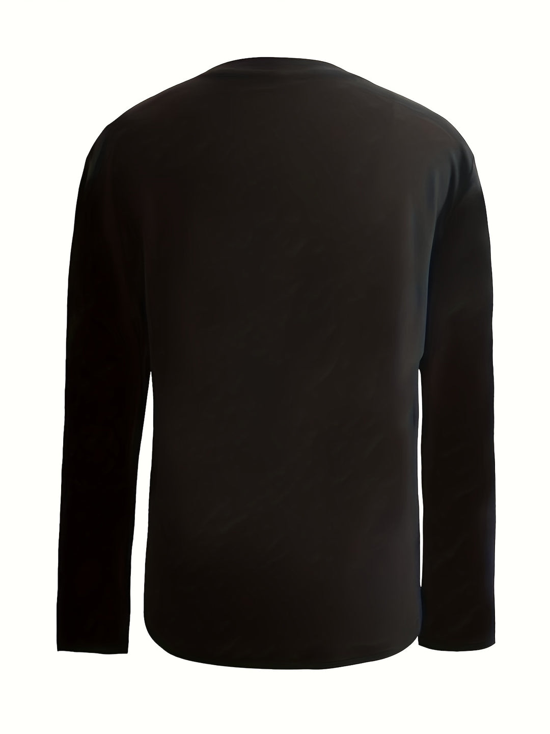 Plus Size Casual T-shirt, Women's Plus Leopard Heart & Floral & Letter Print Long Sleeve Round Neck Slight Stretch T-shirt