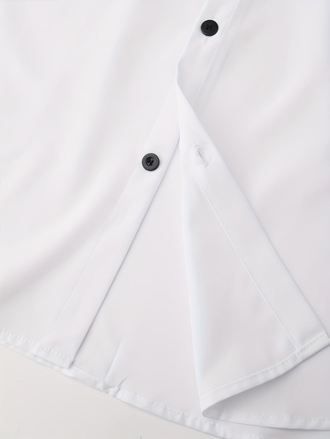 Simple Print Men's All-match Casual Long Sleeve Lapel Shirt, Spring Fall