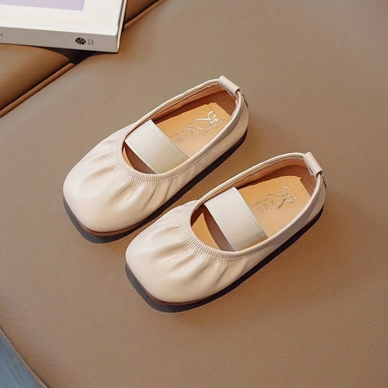 JIAGEYA Trendy Slip On Low Top Loafer Shoes For Girls, Lightweight Comfortable Non Slip Flat Shoes For Indoor Outdoor, All Seasons