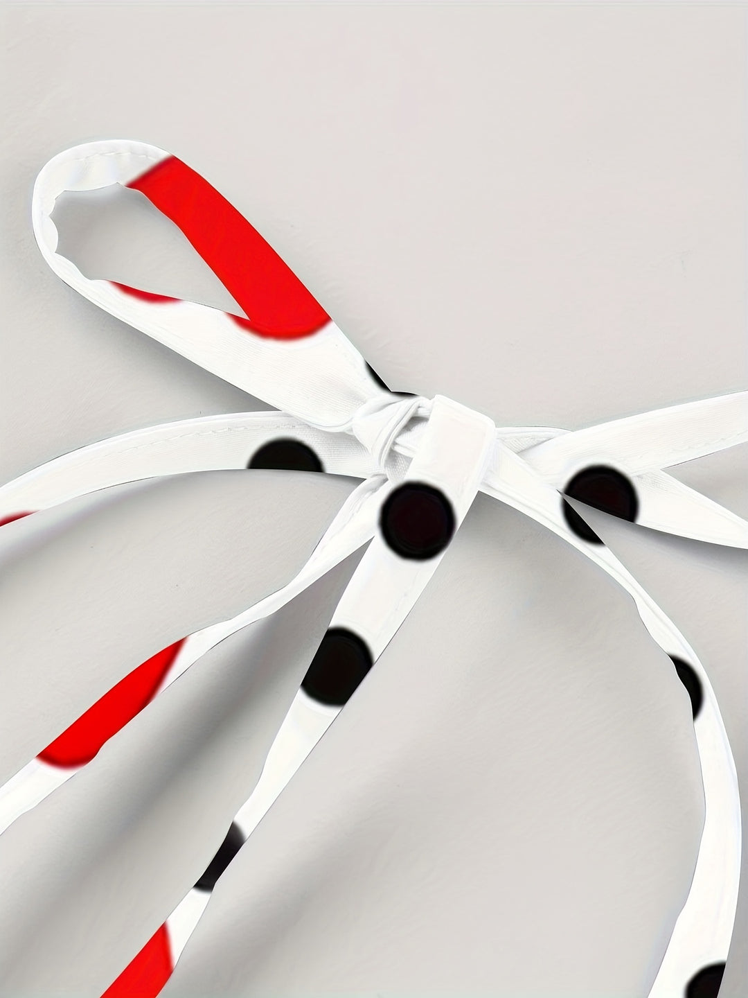 Plus Size Heart Print Slip Dress, Lace Up Sleeveless Dress For Summer, Women's Plus Size Clothing