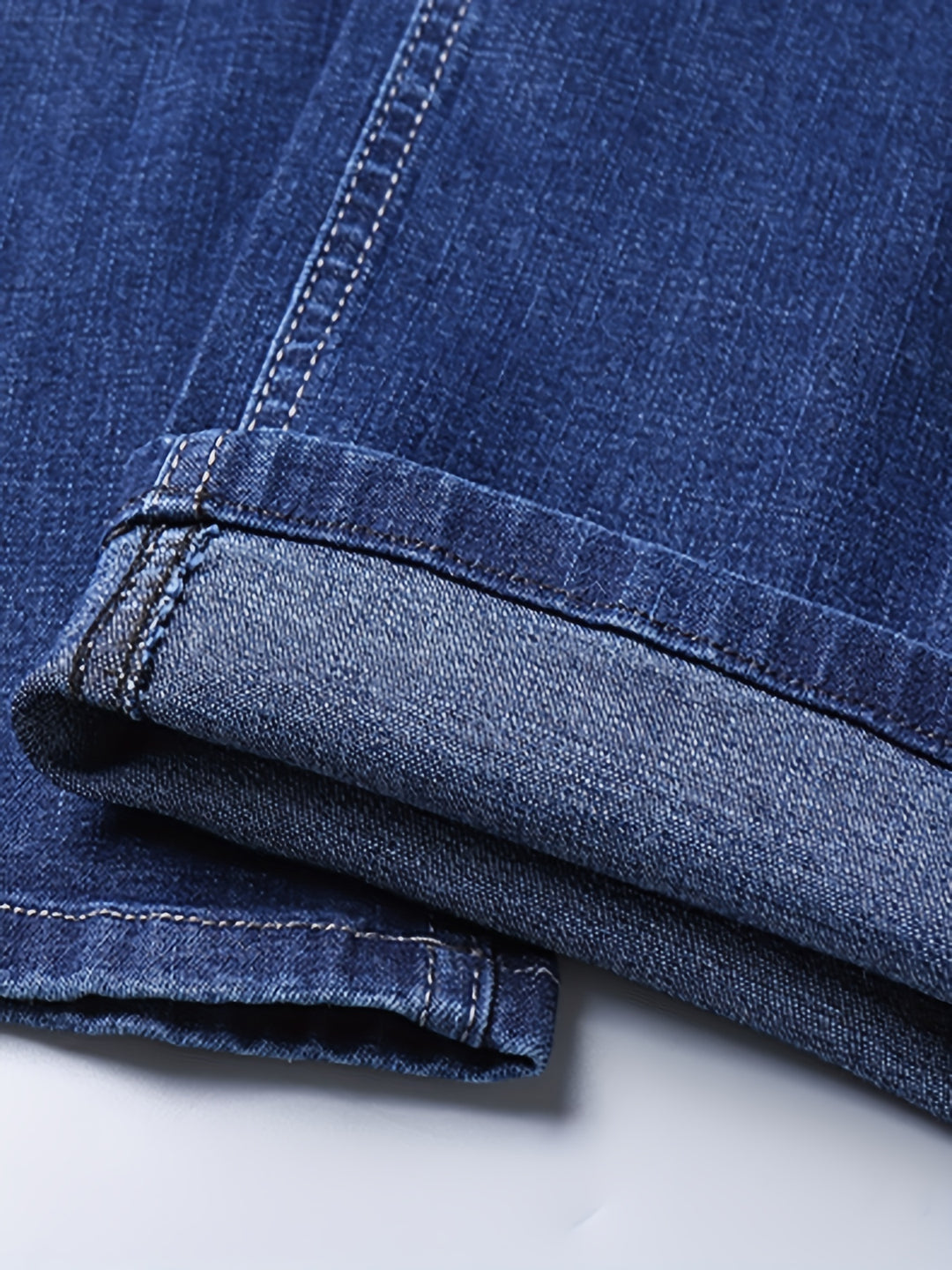 Regular Fit Jeans, Men's Casual Street Style Straight Leg Slightly Stretch Denim Pants For Spring Summer, Bottoms For Men, Gift For Men