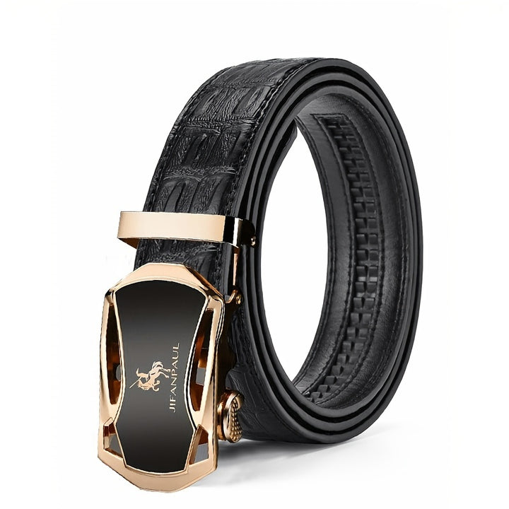 Men's Automatic Buckle Belt Suitable For Business Pants Trousers Jeans