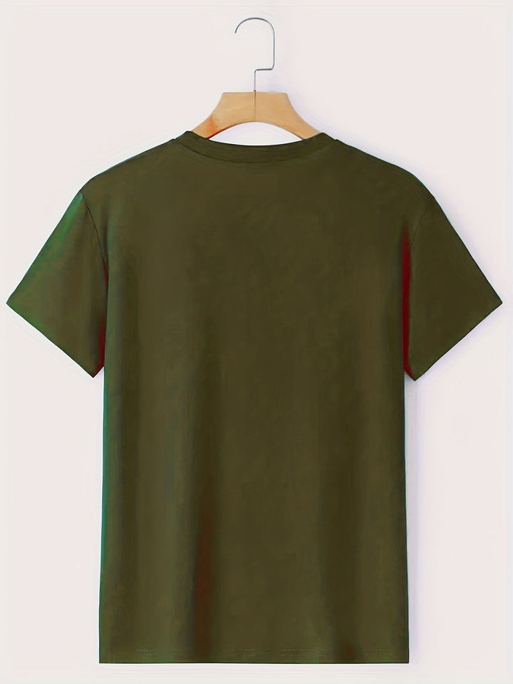 Tees For Men, 'Jesus Swag' Print T Shirt, Casual Short Sleeve Crew Neck Tshirt For Summer Spring Fall, Tops As Gifts