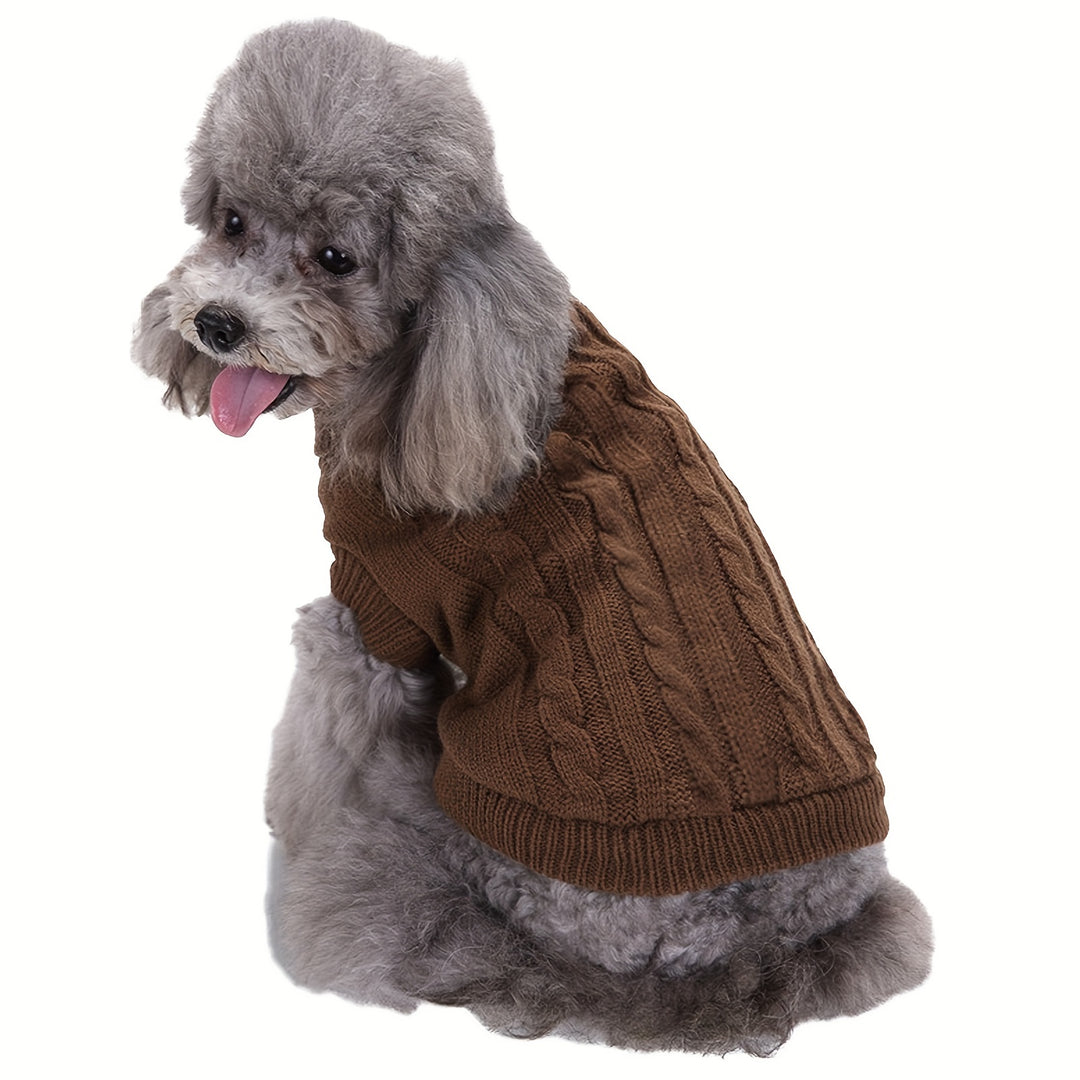 Winter Sweater Clothes For Cat And Small Dog Pet Dog Cat Knitted Jumper Winter Warm Sweater Puppy Coat Jacket Clothe