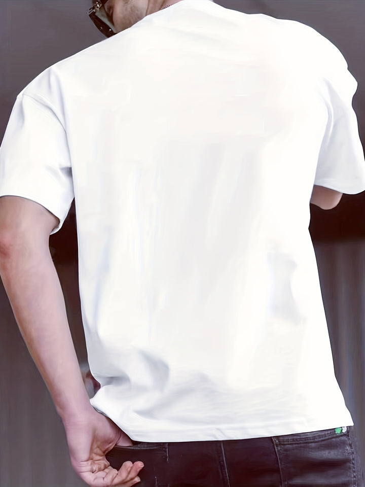 Tees For Men, 'Jesus Swag' Print T Shirt, Casual Short Sleeve Crew Neck Tshirt For Summer Spring Fall, Tops As Gifts