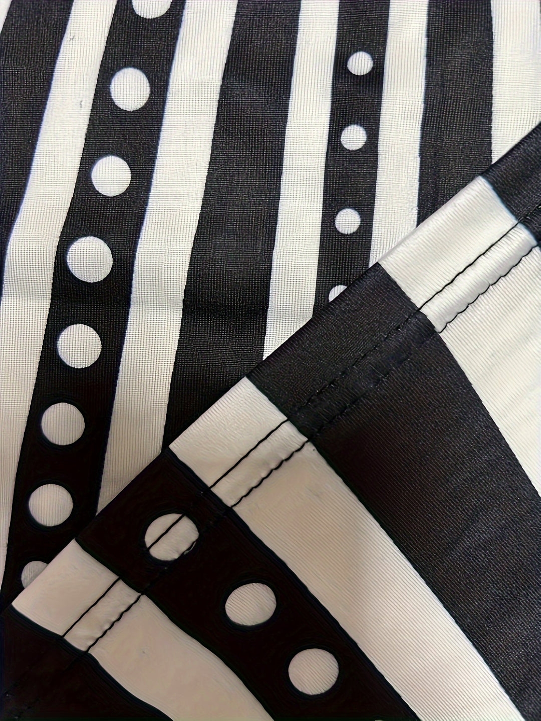 Plus Size Elegant Dress, Women's Plus Polka Dot Graphic Long Sleeve Notched Neck Bodycon Dress