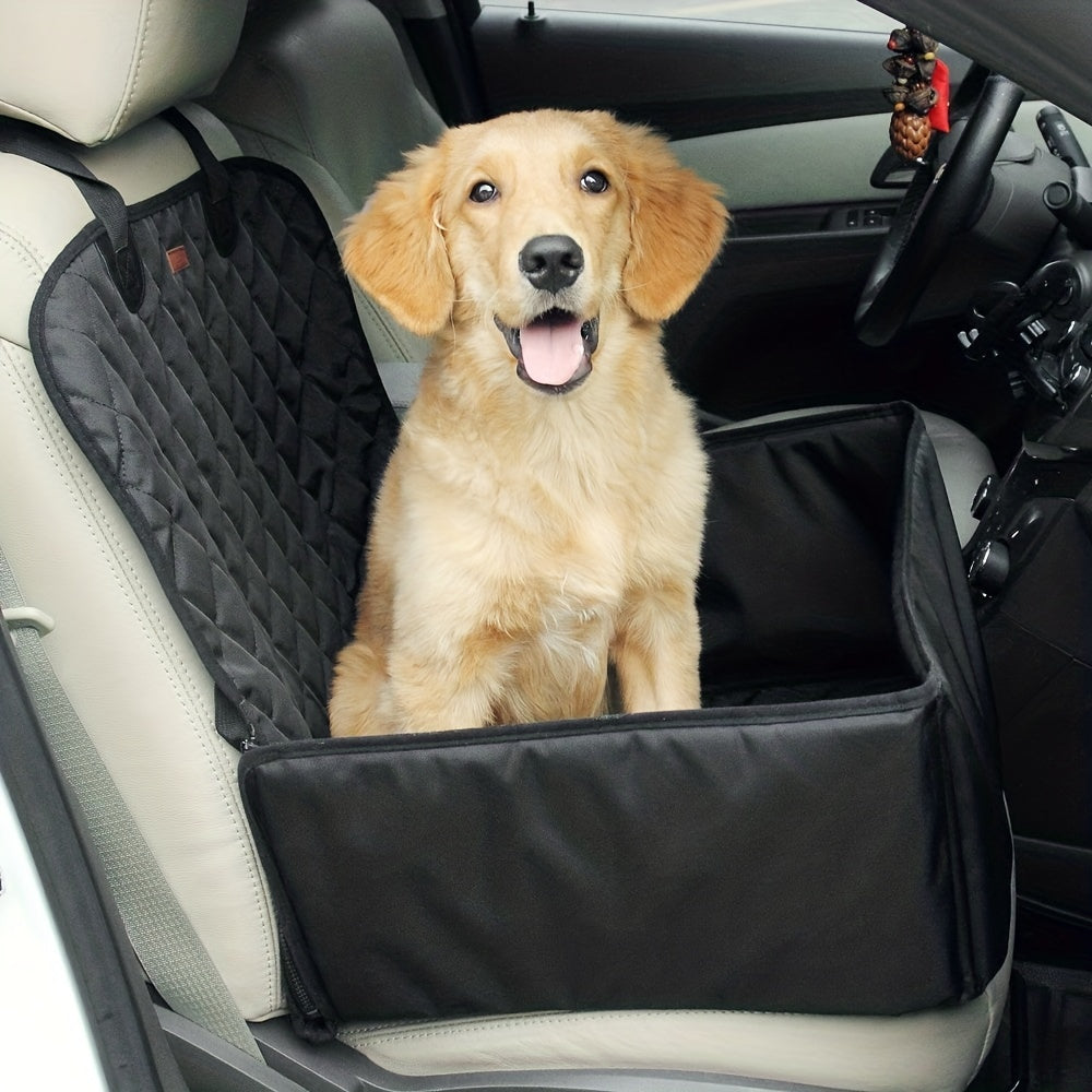 Waterproof Dog Car Seat Cover - Protect Your Car Seats from Pet Hair, Scratches, and Dirt - Easy to Install and Clean - Perfect for Travel and Everyday Use