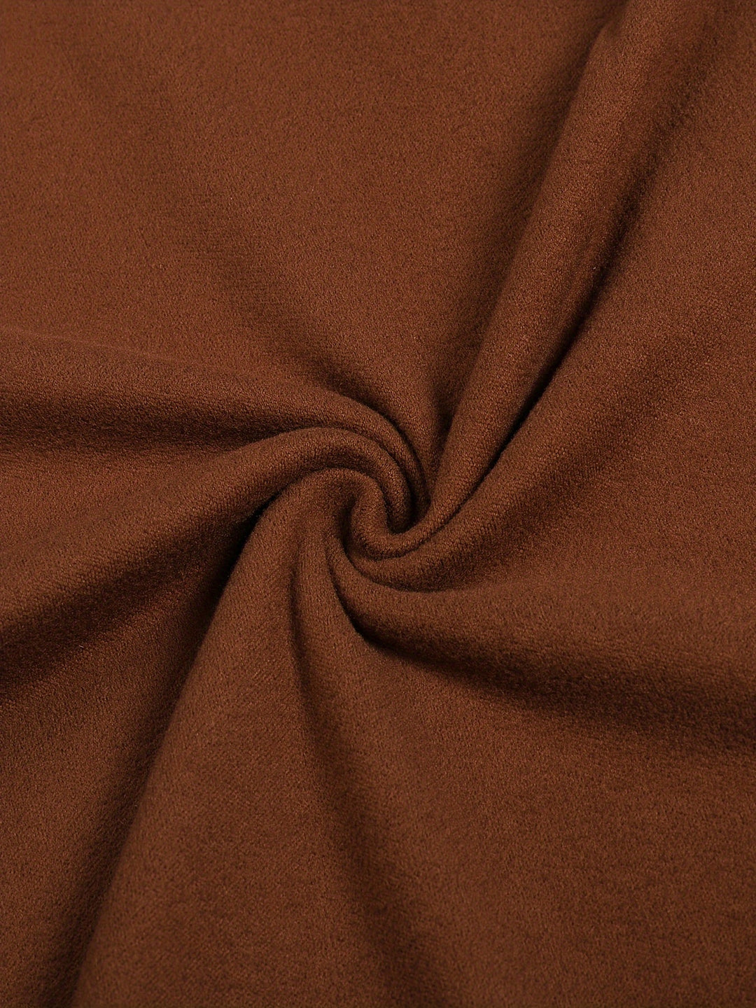 Solid Mock Neck T-Shirt, Casual Long Sleeve Top For Fall & Winter, Women's Clothing