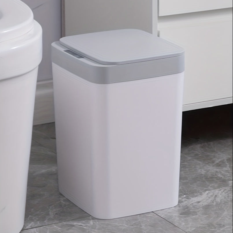 Smart Touchless Trash Can: Fully Automatic Multi-function Electric Touch Storage Bucket Automatic Motion Sensor Rubbish Bin With Lid, Electric Waterproof  For Home, Kitchen & Bathroom