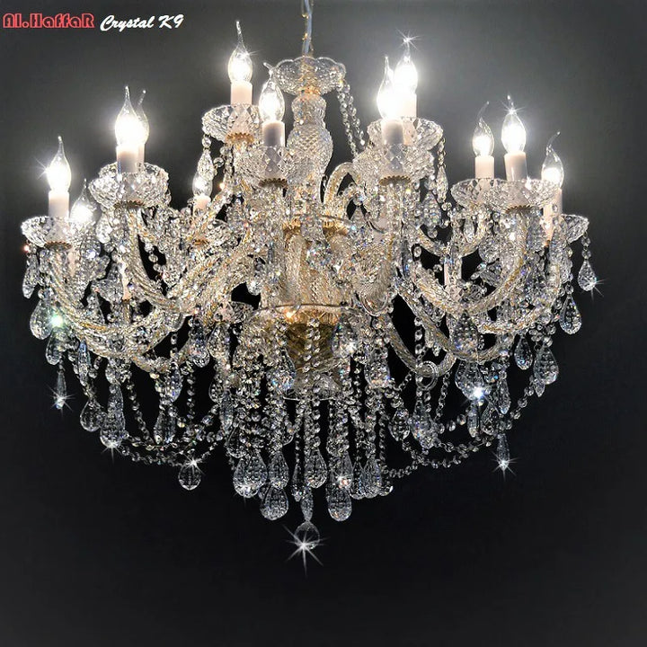 Crystal chandelier lighting Living Room Cristal Lamp Home Lighting Fixture Large Modern Crystal chandeliers Lustres de cristal